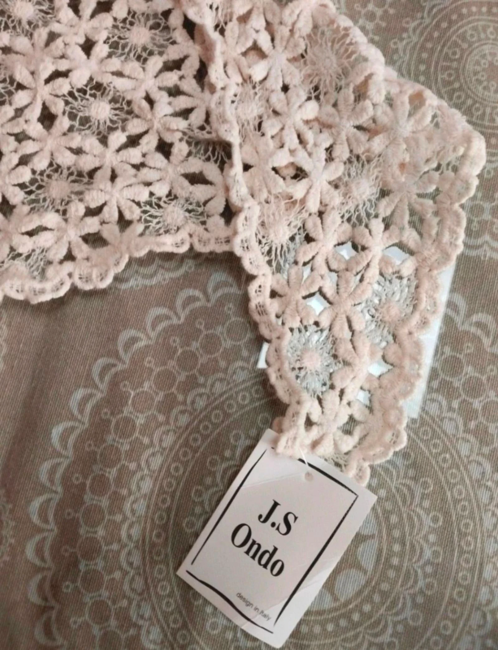 Pañuelo ganchillo para cintura. Estilo Boho – photo 4